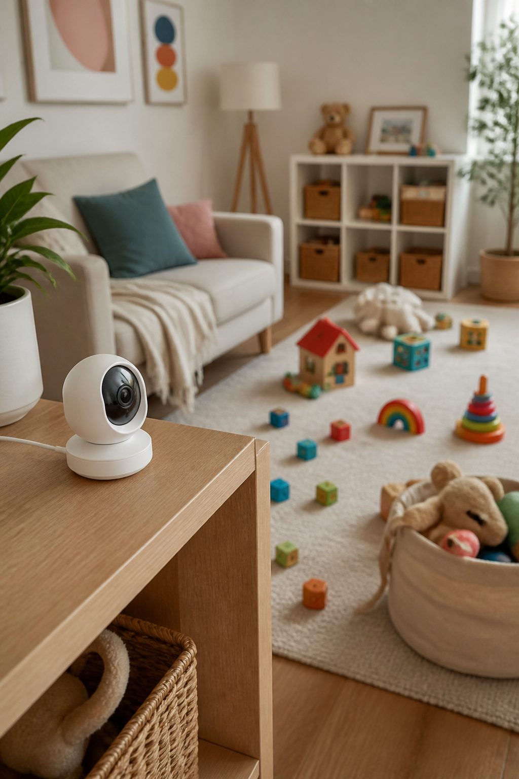 10 Best Playroom Cameras: Smart Monitoring Solutions 5 A person examining a playroom camera box with resolution details visible