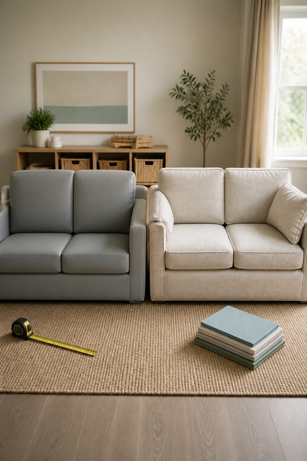 10 Best Sofa for Kids Playroom: 2026 Research Guide 9 Organized living room set with a focus on a sofa suitable for kids.