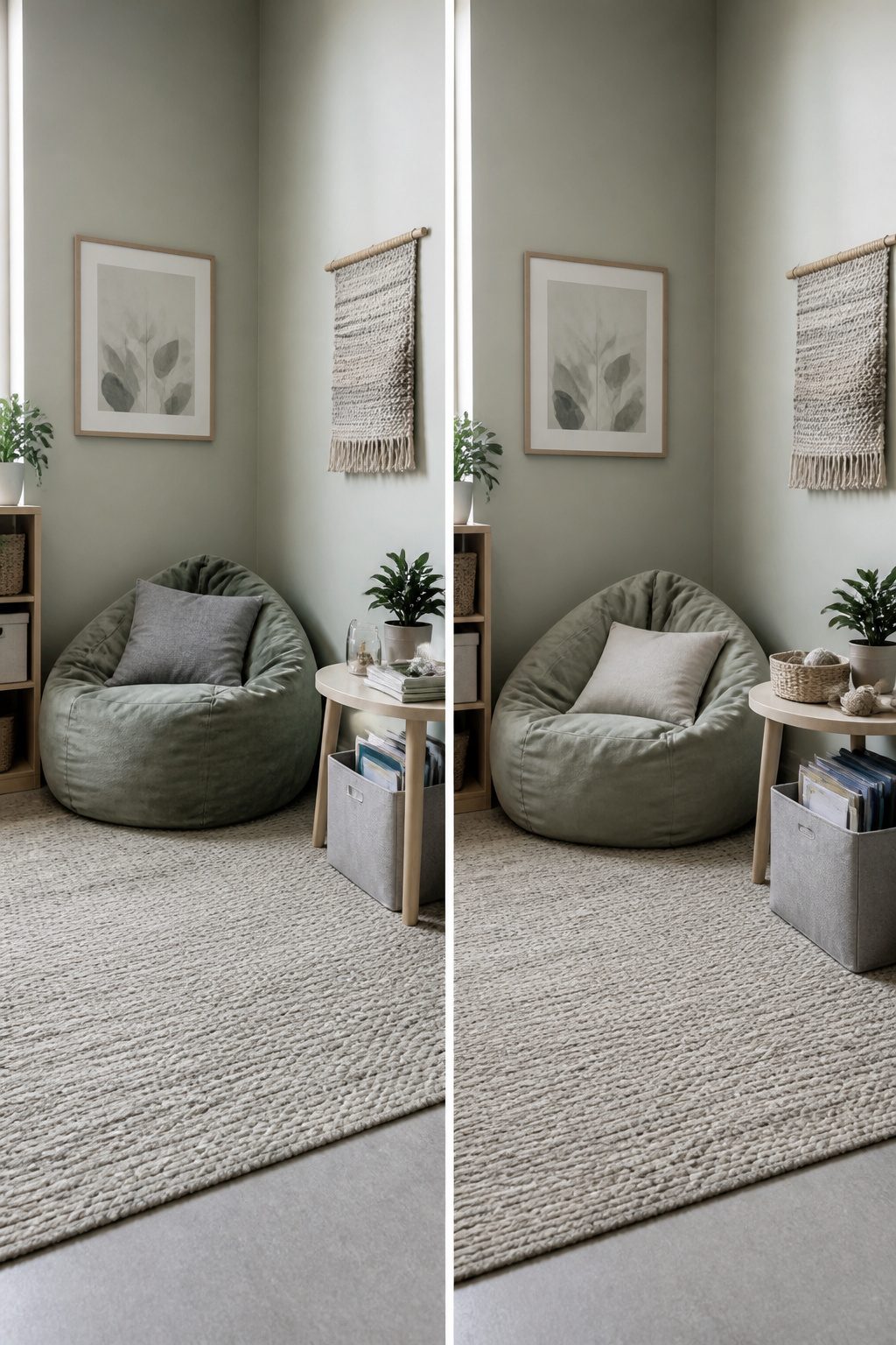 Calming Corner: A Home and Classroom Setup Guide in 6 Steps 6 Adult talking to a child in a calming corner.