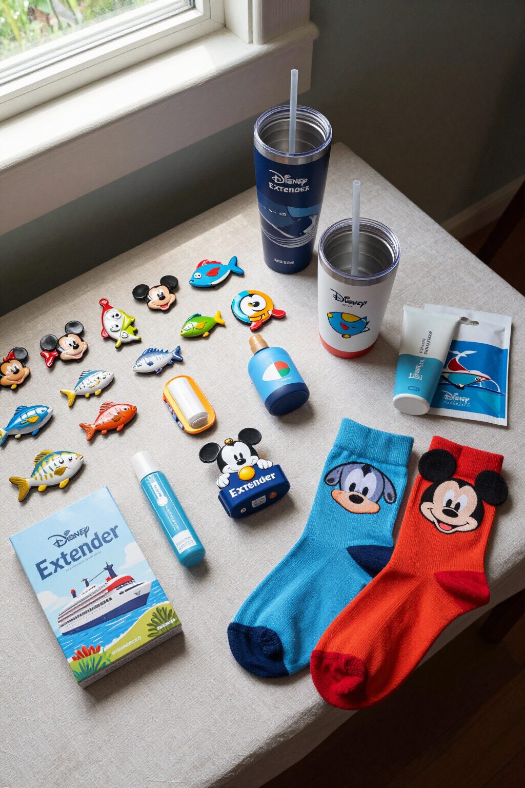 Disney Cruise Fish Extender: Organizers, Groups, Gifts & Pixie Dust 5 A collection of practical gifts suitable for a Fish Extender exchange.