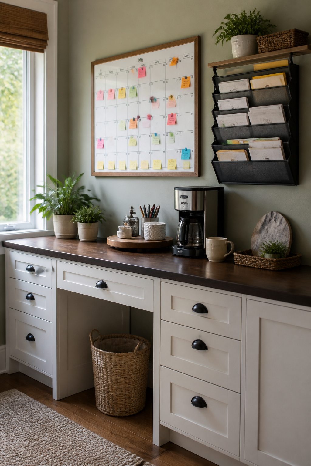 10 Family Command Center Ideas That Actually Work in 2026 14 A family command center showing daily updates and slight signs of use.