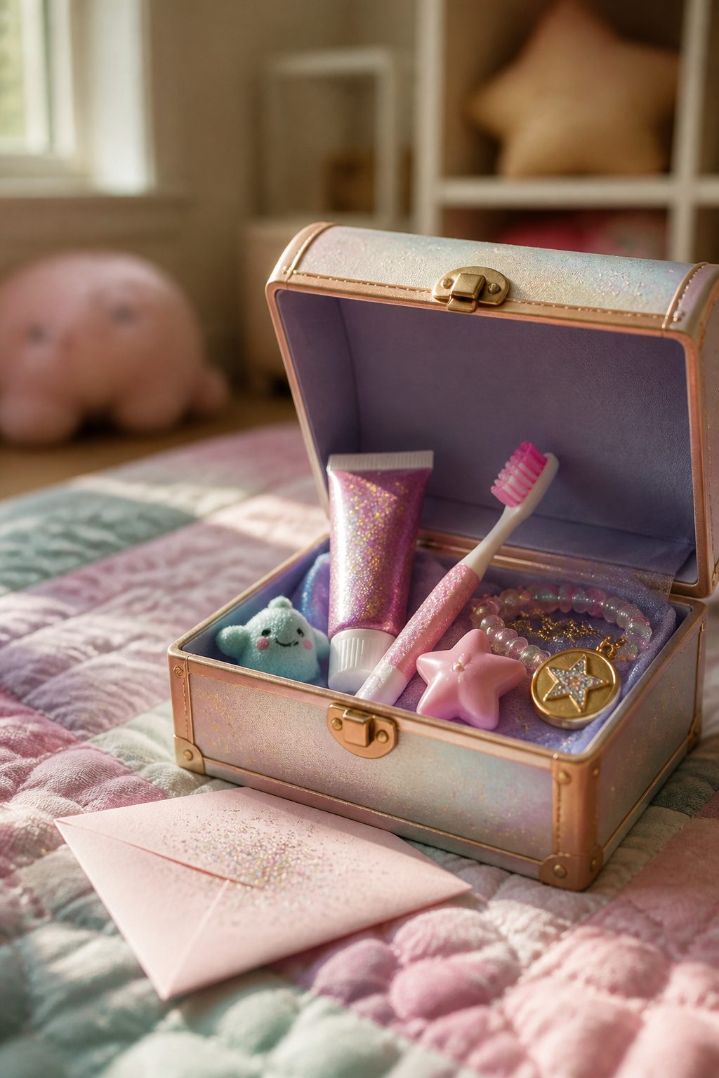 First Tooth Tooth Fairy Letter Ideas for 2026 12 A selection of small gifts and toys for Tooth Fairy visits.