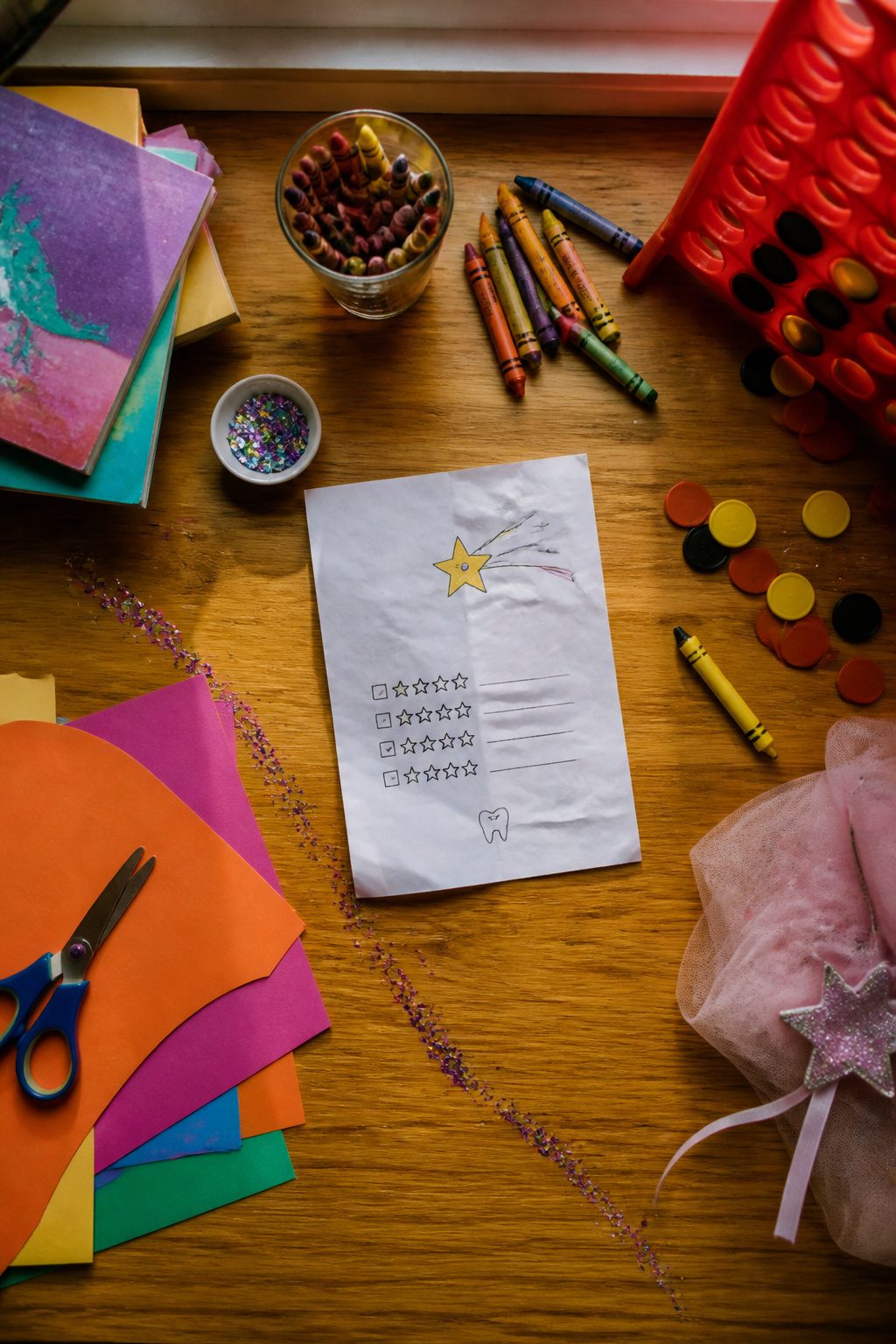 First Tooth Tooth Fairy Letter Ideas for 2026 4 A receipt from the Tooth Fairy with hygiene ratings.