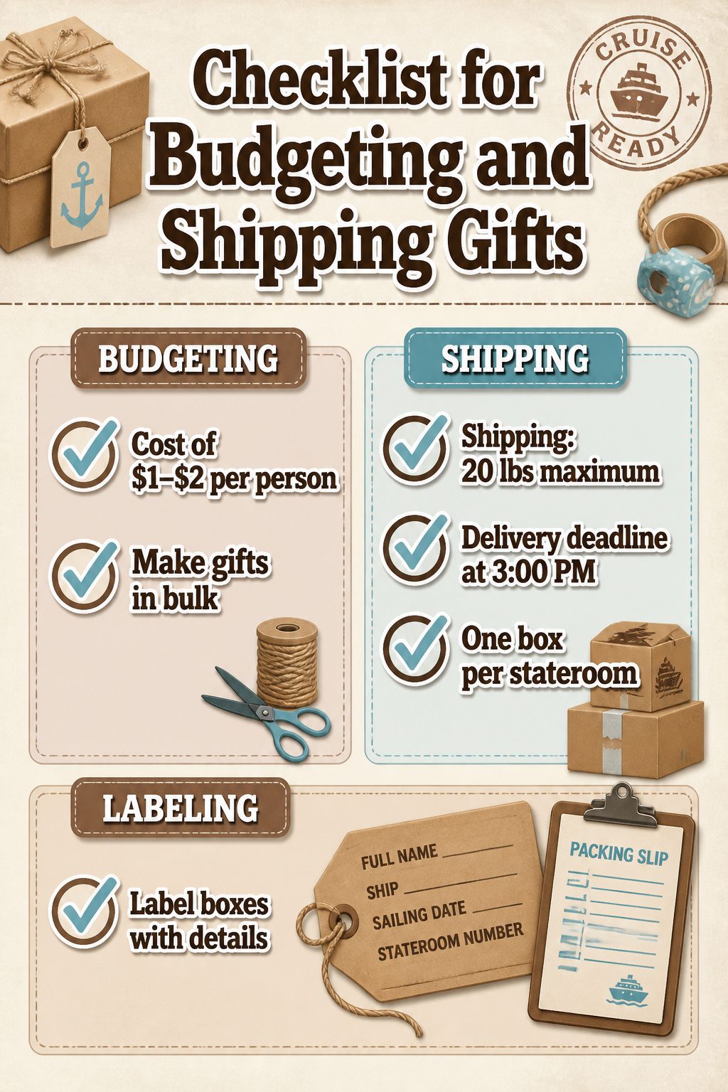 Fish Extender Gift Ideas for Disney Cruise Line (2026) 37 A checklist for budgeting and shipping fish extender gifts.
