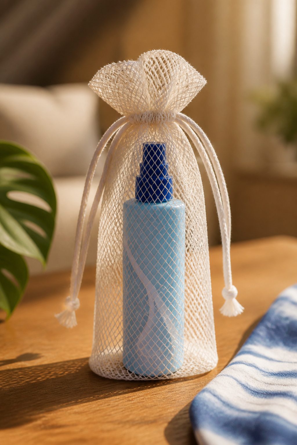 Fish Extender Gift Ideas for Disney Cruise Line (2026) 25 A travel-sized bottle of Downy Wrinkle Spray in a gift bag.