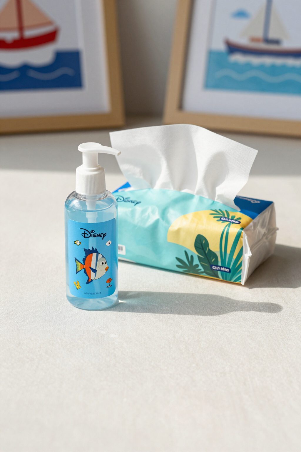 Fish Extender Gift Ideas for Disney Cruise Line (2026) 23 Travel-sized hand sanitizer with Disney-themed labels for gifting.