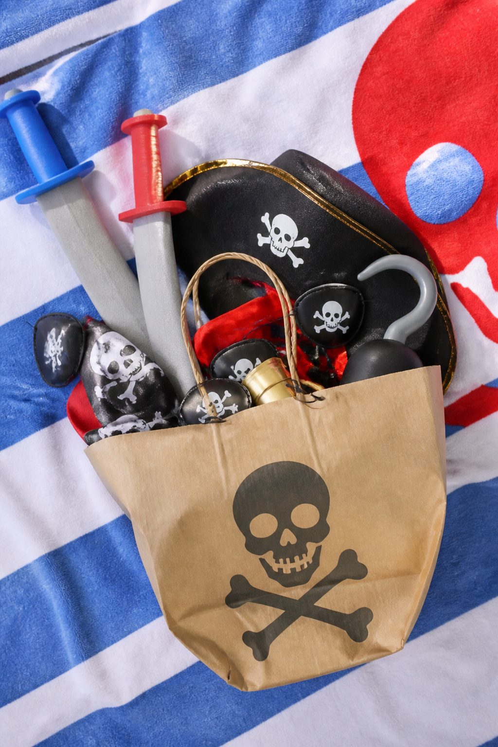 Fish Extender Gift Ideas for Disney Cruise Line (2026) 20 Eye patches, swords, and hats prepared for Pirate Night.