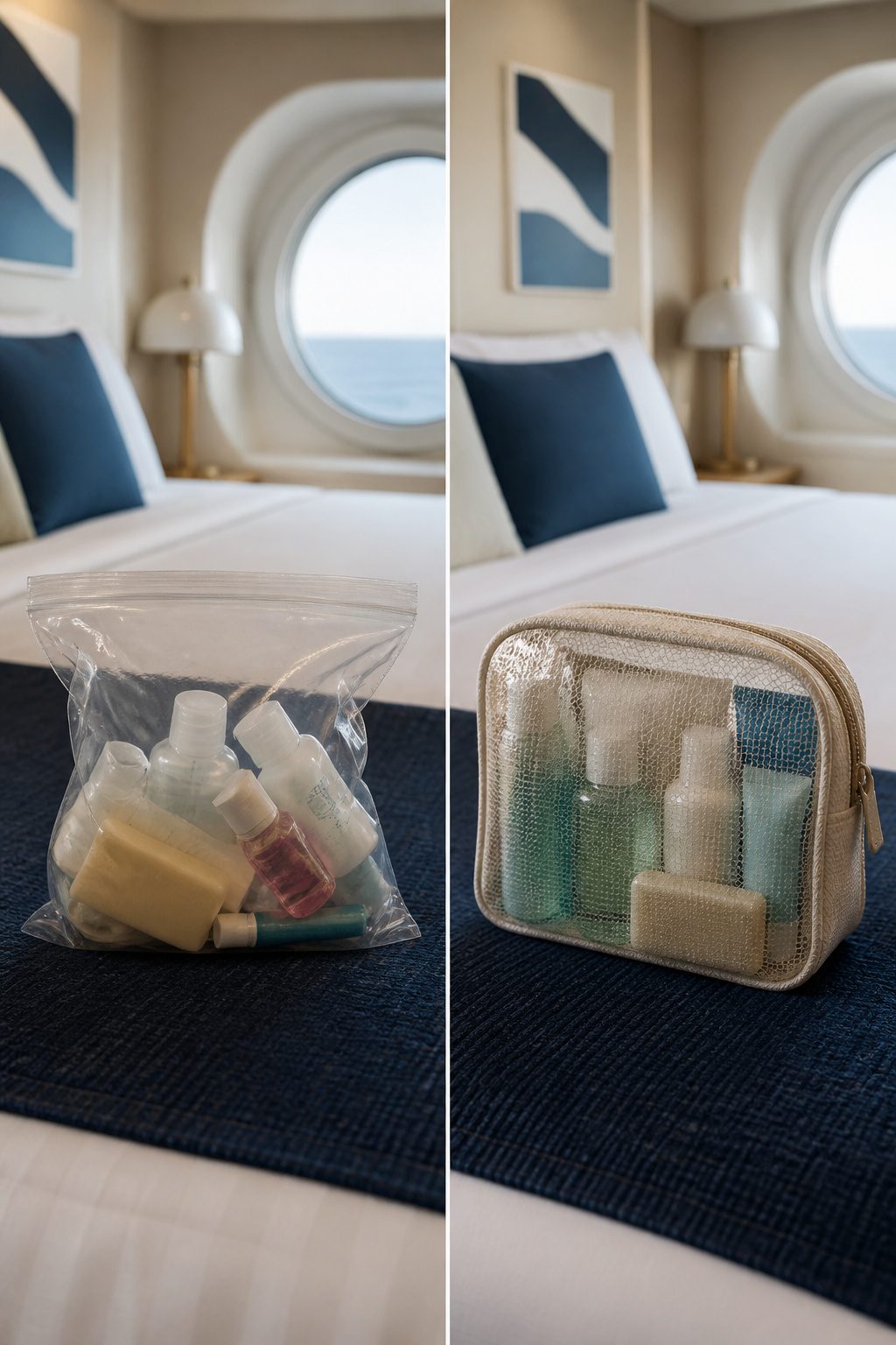 Fish Extender Gift Ideas for Disney Cruise Line (2026) 17 A collection of travel-sized toiletries ready for gifting.