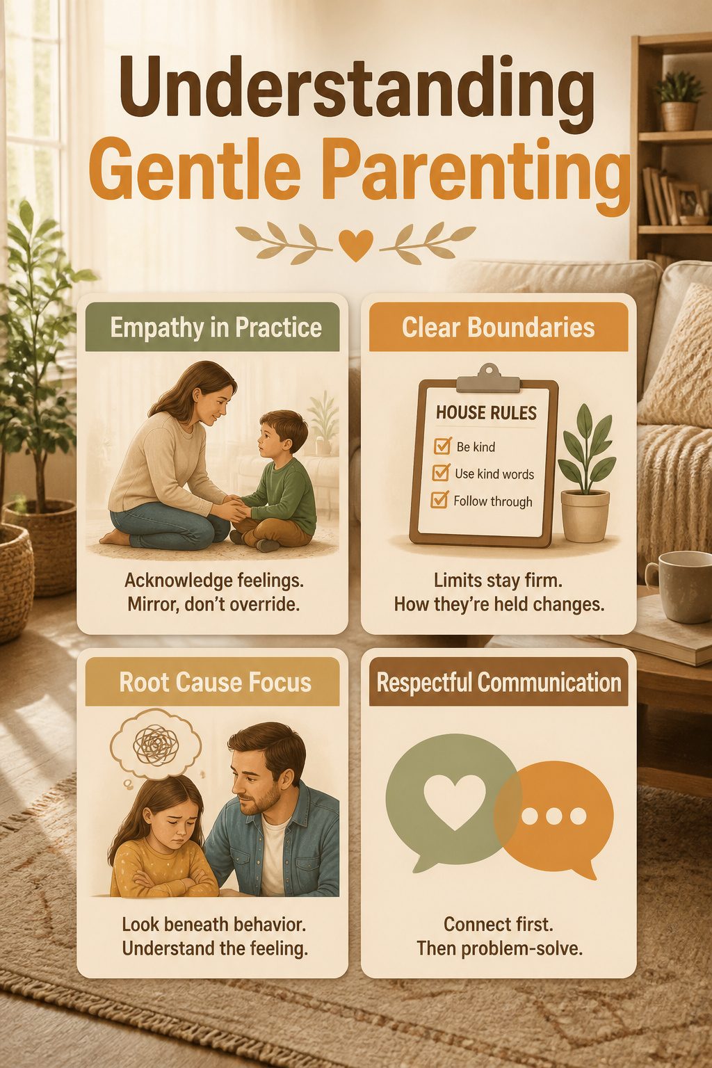 Gentle Parenting Pros and Cons in 2026 1 An information image titled 'Understanding Gentle Parenting'.