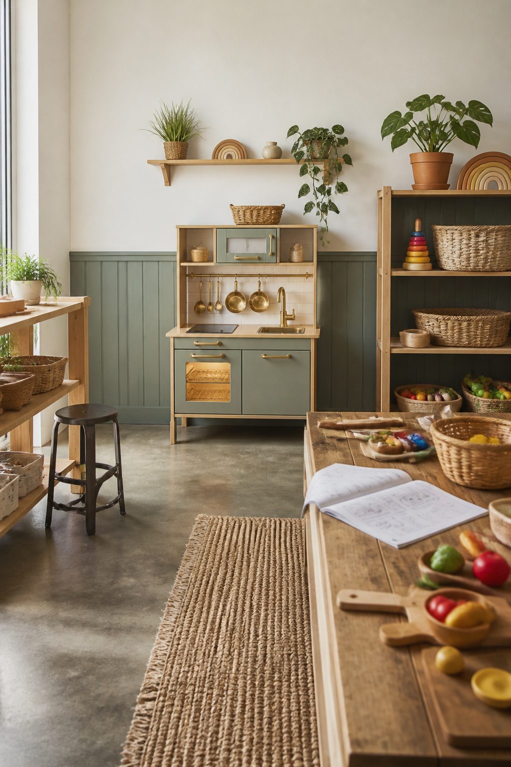 IKEA Play Kitchen Makeover: Seven Steps for a Full Refinish in 2026 7 Assembled IKEA Duktig kitchen ready for accessories and play items.