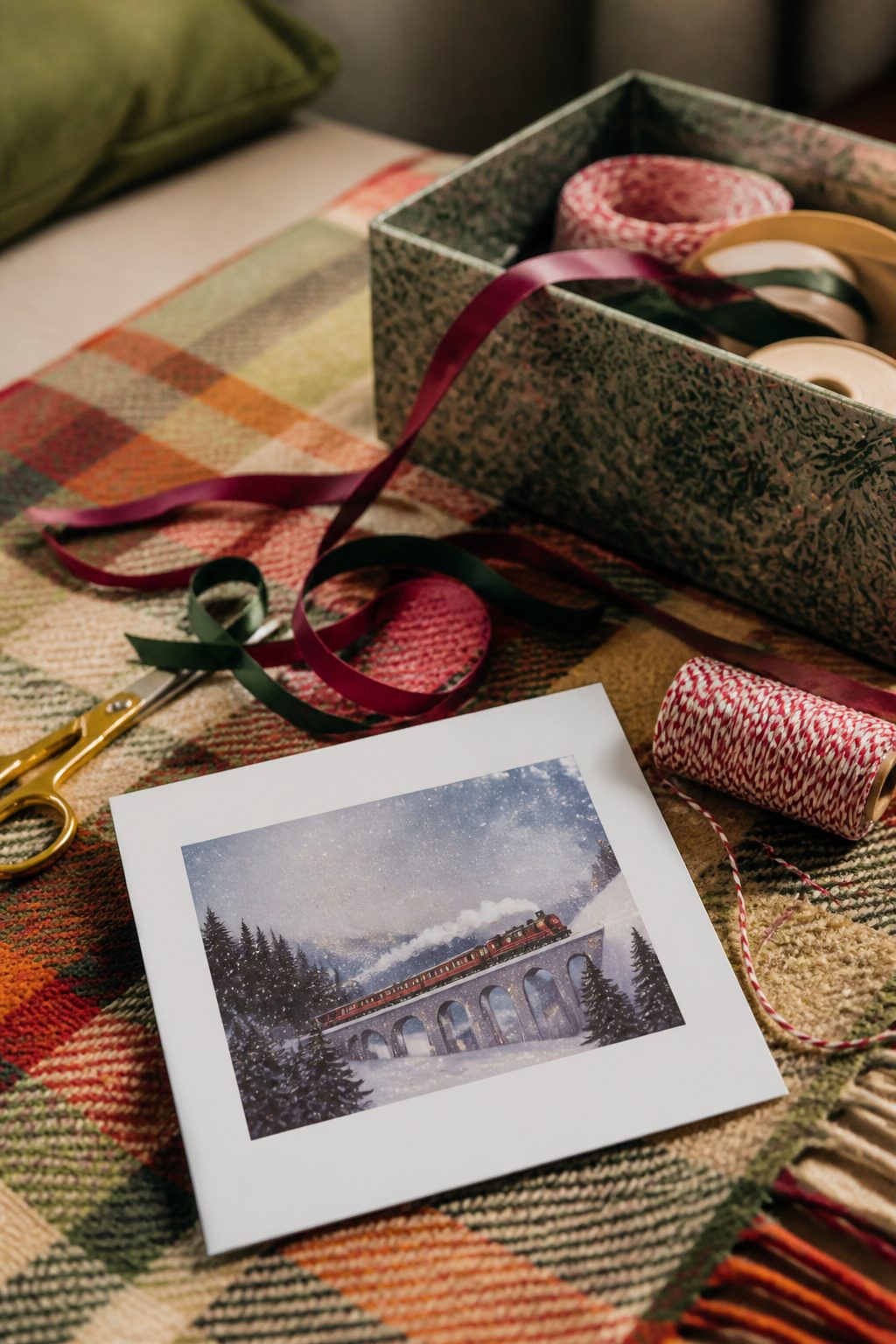 What to Put in a Christmas Eve Box: 15 Ideas for 2026 13 A colorful voucher for a holiday outing on a blanket.